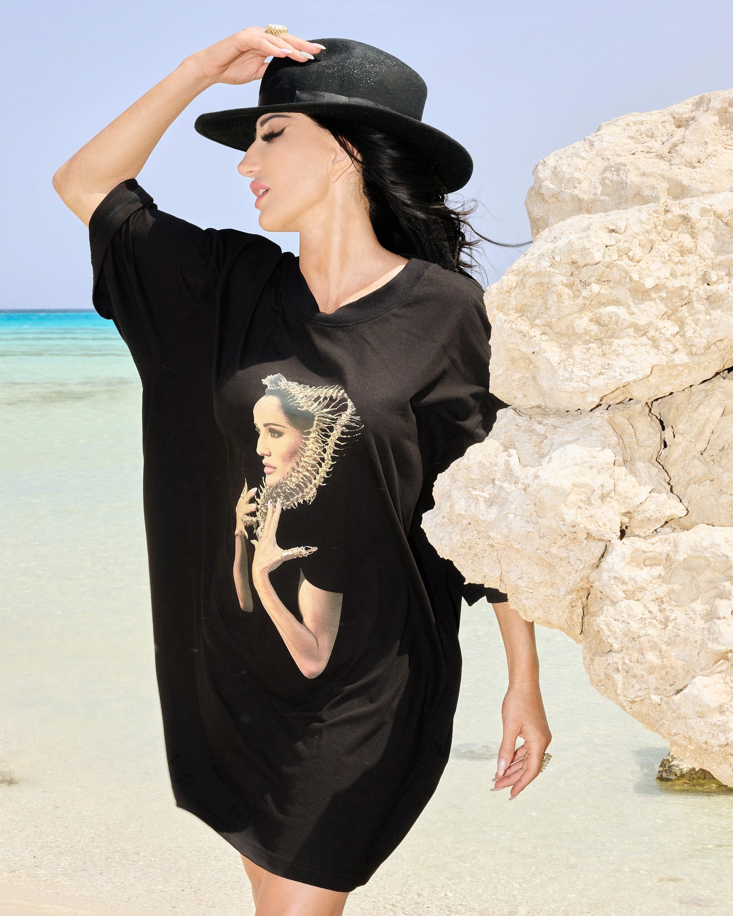 Koszulka Justyna oversize unisex